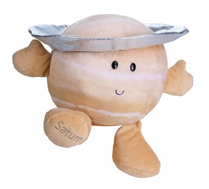 Mīkstā rotaļlieta Celestial Buddies Planety Saturn, bēša, 23 cm