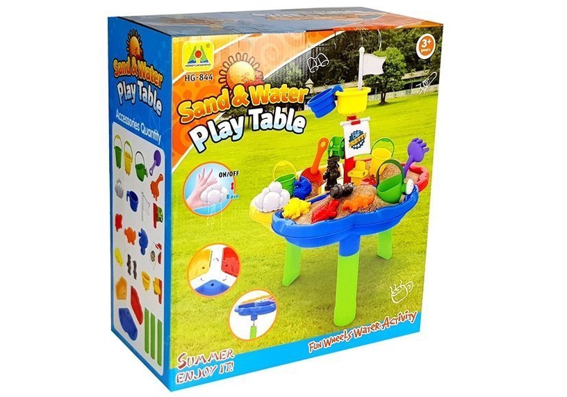 Mängulaud Lean Toys Sand & Water Play Table, mitmevärviline