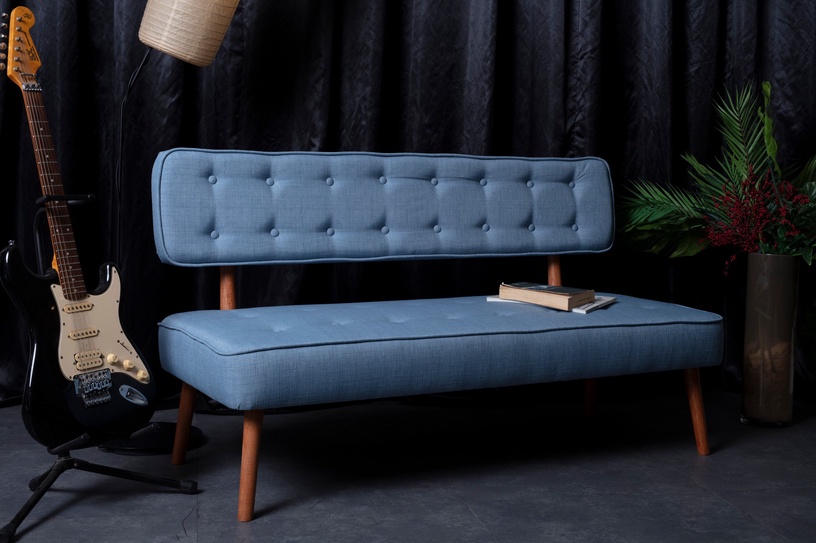 Dīvāns Hanah Home Westwood Loveseat, zila, 64 x 140 cm x 78 cm