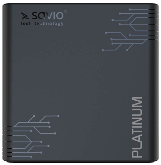 Цифровой приемник Savio TB-P02, 3.0, черный