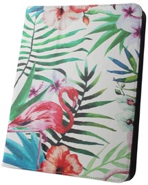 Чехол для планшета GreenGo Flamingo, синий/белый/красный/зеленый, 9-10″