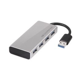 USB jaotur Club 3D CSV-1431 CSV-1431, hõbe