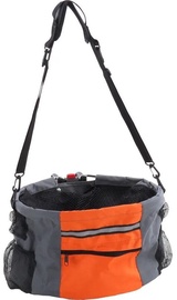 Велосипедная сумка Flamingo Steffen 5331455, нейлон, oранжевый/серый