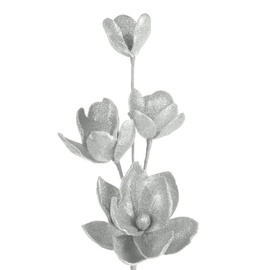 Mākslīgie ziedi Eurofirany Flore 724, sudraba, 75 cm