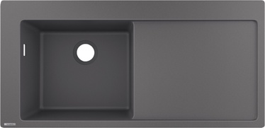 Köögivalamu Hansgrohe Built-In Sink S5110-F450, silikaat, 1050 mm x 510 mm x 190 mm