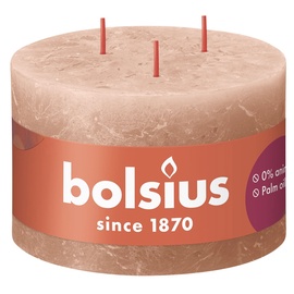 Свеча формовая Bolsius Rustic Shine Creamy caramel, 57 час