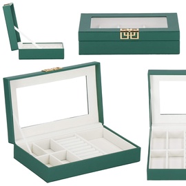 Коробка для украшений Springos HA1042, зеленый