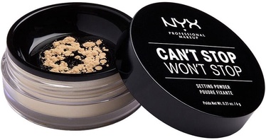 Рассыпчатая пудра NYX Can't Stop Won't Stop 02 Light Medium, 6 г