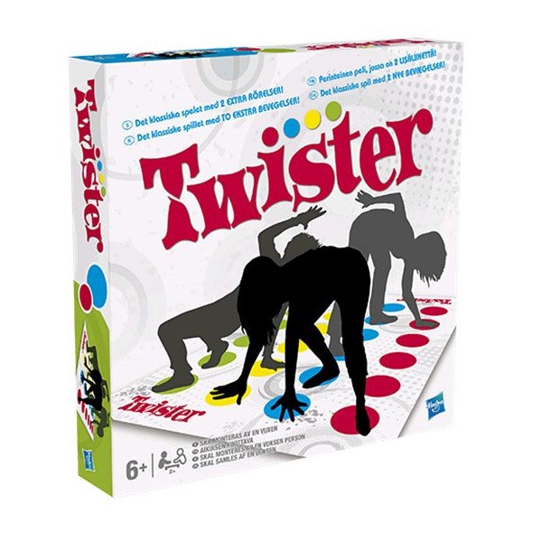 Настольная игра Hasbro Gaming Twister 98831, LV RUS