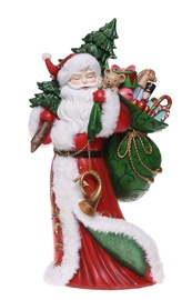 Jõuludekoratsioon, ''Jõuluvana'' Miloo Santa Claus ML13655, 29 cm, punane