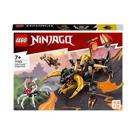 Конструктор LEGO® NINJAGO® Земляной дракон ЭВО Коула 71782, 285 шт.