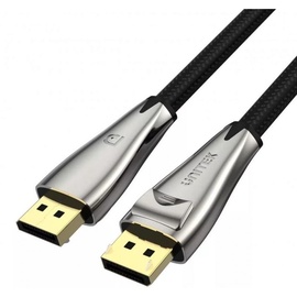 Kaabel Unitek DisplayPort 1.4 8K/60Hz C1610BNI, hõbe/must, 5 m