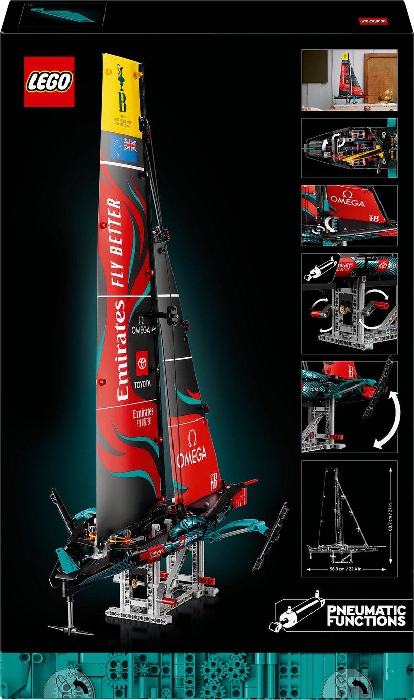 Konstruktor LEGO® Technic Emirates Team New Zealand AC75 jaht 42174
