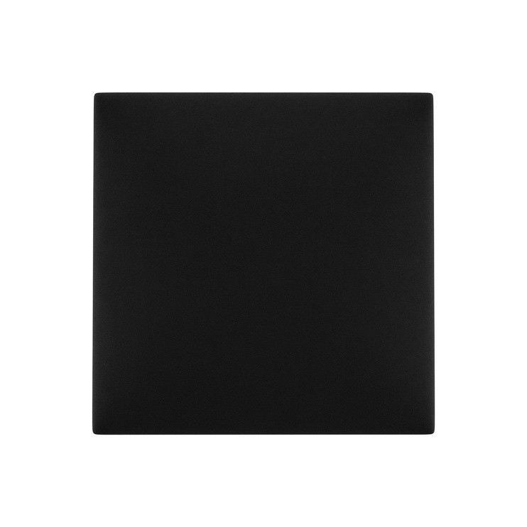 Декоративная панель для стен из текстиля Mollis Basic Black, 30 см x 30 см x 3.7 см