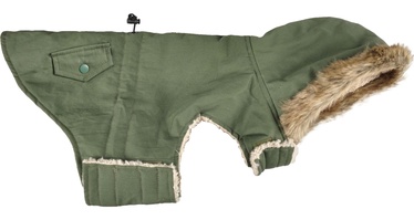 Зимнее пальто для собак Flamingo Lennox 518263, зеленый, 30 см