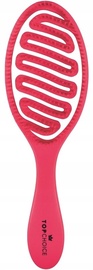 Matu ķemme Top Choice Red Charm 64531, 230 mm, sarkana
