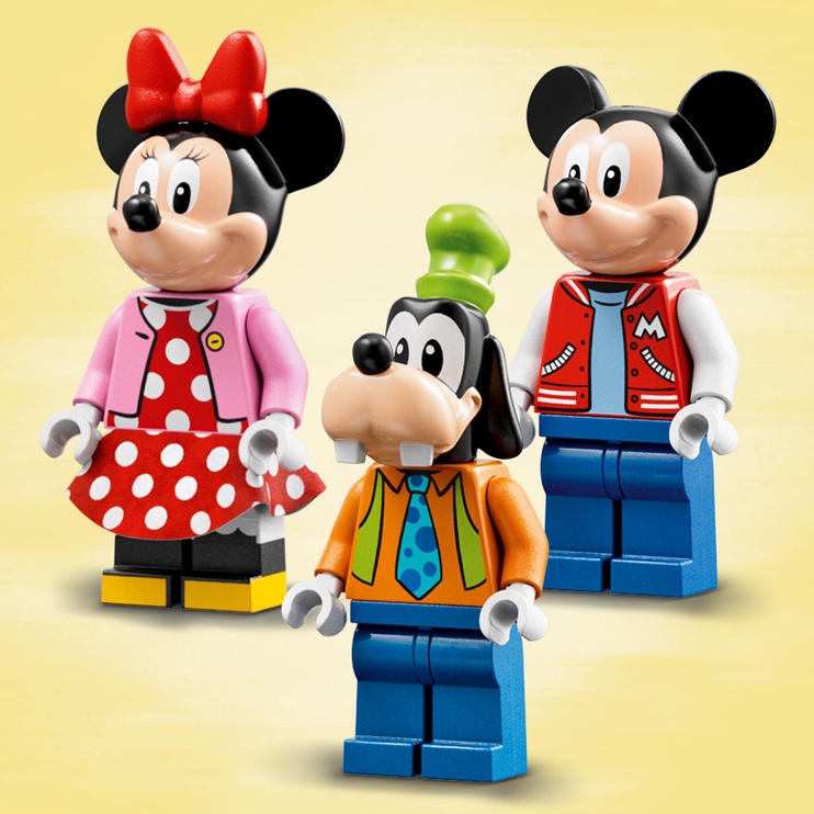 Konstruktors LEGO® ǀ Disney Mickey and Friends Mikipele, Minnija un Spruksts atrakciju parkā 10778, 184 gab.