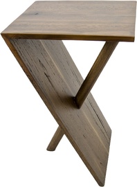 Журнальный столик Kalune Design Itagi, дубовый, 50 см x 50 см x 76 см