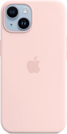 Telefona vāciņš Apple Silicone Case with MagSafe, Apple iPhone 14, gaiši rozā