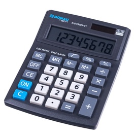 Kalkulaator laua- Office Products DT5081, must