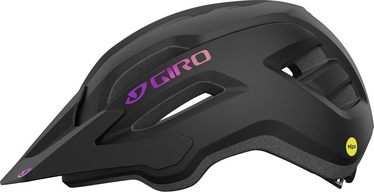 Riteņbraukšanas ķivere sievietēm GIRO Fixture II W Mips, melna/rozā, 500 - 570 mm