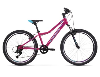 Велосипед горный Kross Lea Jr 1.0, 24 ″, 12" рама, розовый