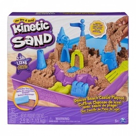 Kinētiskās smiltis Spin Master Castle On The Beach 6067801, zila/zaļa/violeta