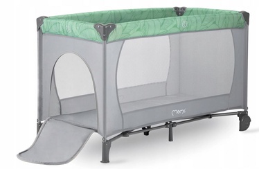Детская кроватка Momi Belove, зеленый/серый
