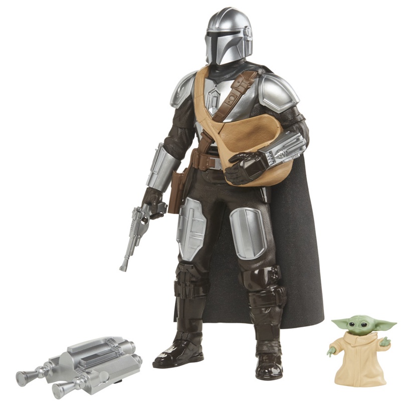 Фигурка-игрушка Hasbro Star Wars Mega Mandalorian 615831, 29 см