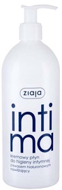 Intīmās higiēnas krēms Ziaja Creamy Wash With Hyaluronic Acid, 500 ml