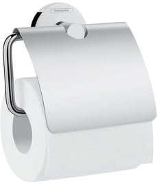 Klozetpoda papīra turētājs Hansgrohe Logis Universal Toilet Paper Holder With Cover
