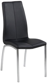 Стул для столовой Calipso 61046, черный/серый, 57 см x 43.5 см x 95 см