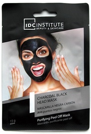 Sejas maska IDC Institute Charcoal Blackhead, 15 ml, sievietēm