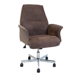 Офисный стул Home4you Cady 40852, 68 x 63 x 92 - 101 см, коричневый