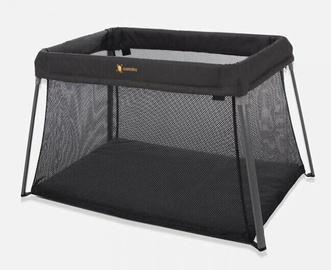 Ceļojuma gultiņa Cosmolino Travel Crib, pelēka (bojāts iepakojums)