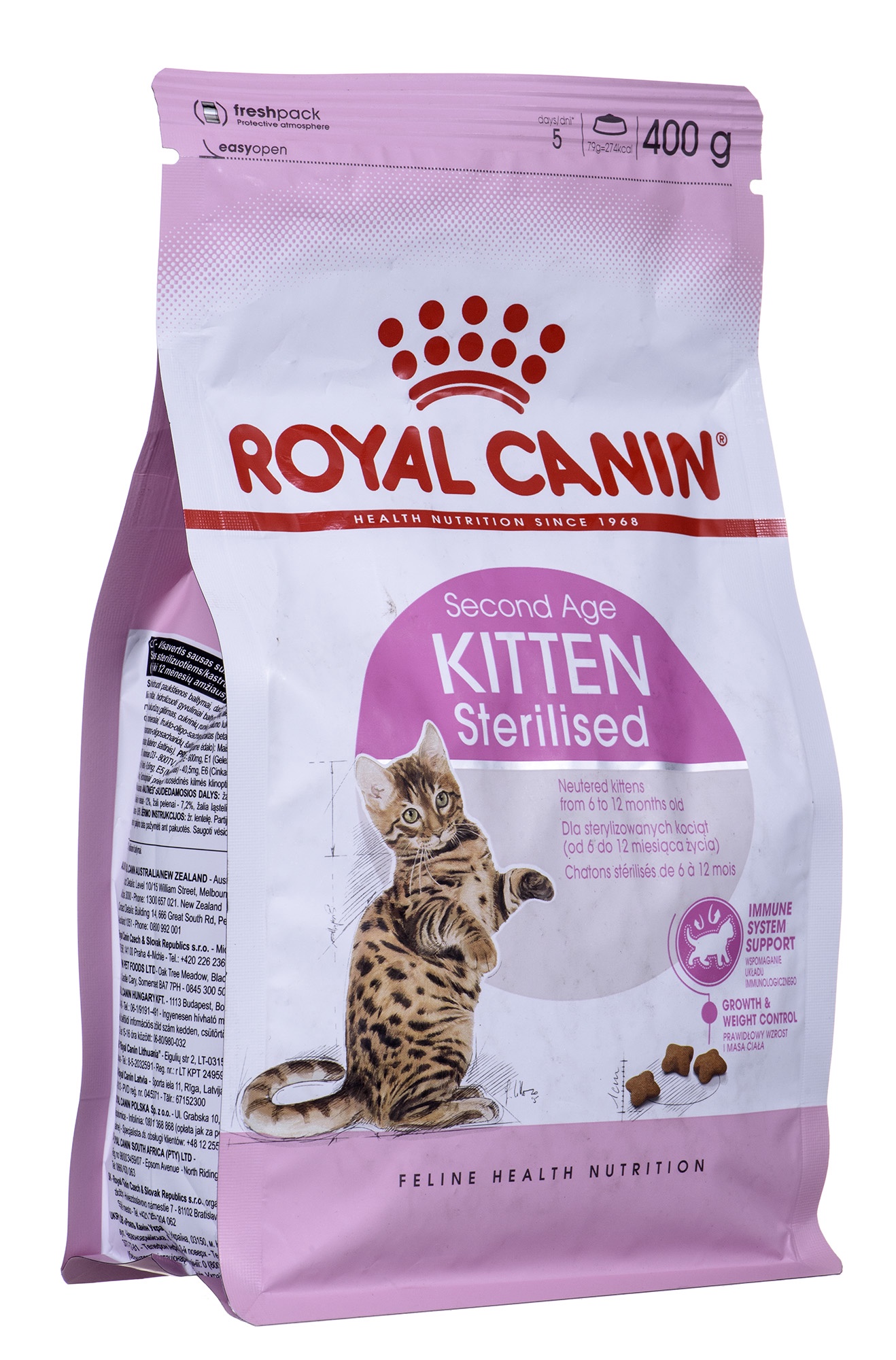 royal canin kitten second age sterilised