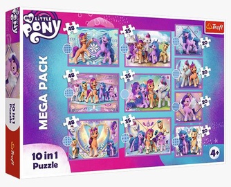 Пазл Trefl My Little Pony 10in1 90389, 15.6 см x 22.3 см