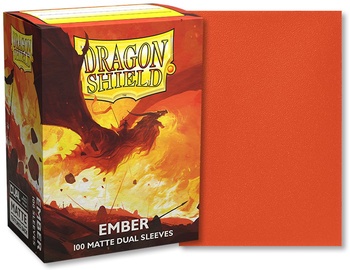 Mängukaartide ümbris Dragon Shield Matte Dual Sleeves Ember