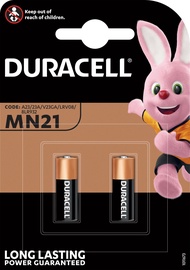 Elements Duracell Alkaline Long Lasting Power Batteries 2x MN21