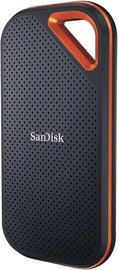 Kietasis diskas SanDisk Extreme Pro, SSD, 2 TB, juoda/oranžinė