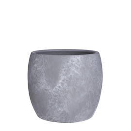 Puķu pods Mica Lester 1087622, keramika, Ø 24 cm, gaiši pelēka