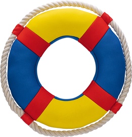 Rotaļlieta sunim Beeztees Buoy 105481, 28.5 cm, Ø 28.5 cm, zila/sarkana/dzeltena