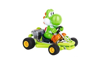 Žaislinis automobilis Carrera Mario Pipe Kart Yoshi, 21 cm, 1:18