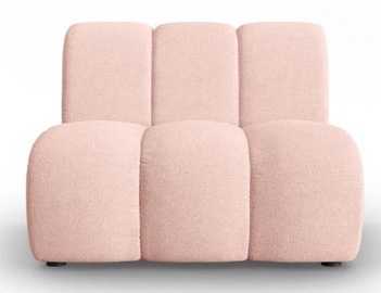 Элемент модульного дивана Micadoni Home Lupine, розовый, 90 x 87 см x 70 см