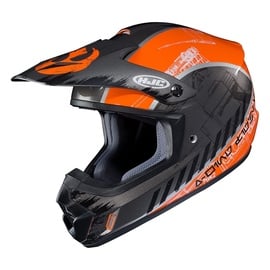 Мотоциклетный шлем Hjc CS-MX II Rebel X-Wing Star Wars, S, черный/oранжевый
