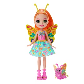 Кукла Mattel Enchantimals Belisse Butterfly & Dart HKN12, 15 см
