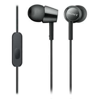 Laidinės ausinės Sony EX155AP, juoda