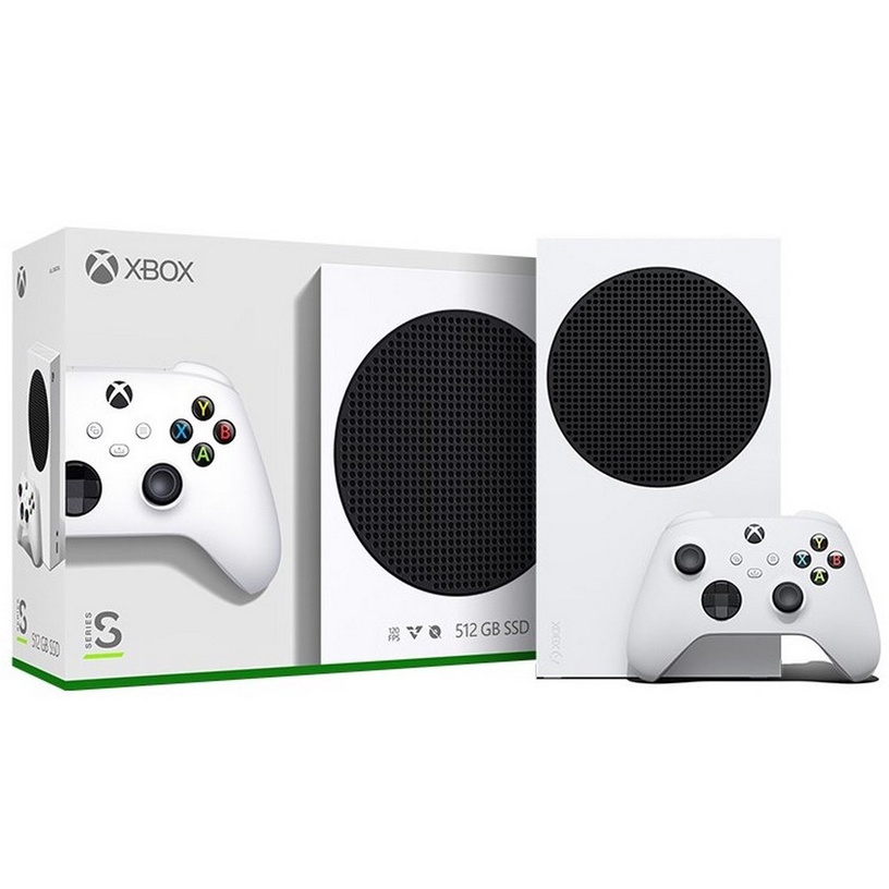Mängukonsool Microsoft XBOX Series S, USB 3.1 / HDMI / Wi-Fi, 512 GB