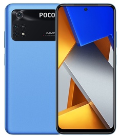 Mobilais telefons Xiaomi Poco M4 Pro 4G, zila, 6GB/128GB