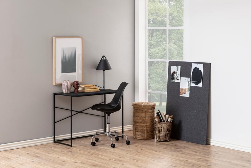 Письменный cтолы Home4you Seaford AC81602, черный/серый